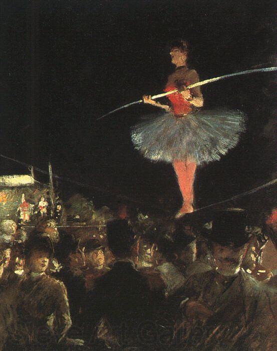 Jean-Louis Forain The Tightrope Walker